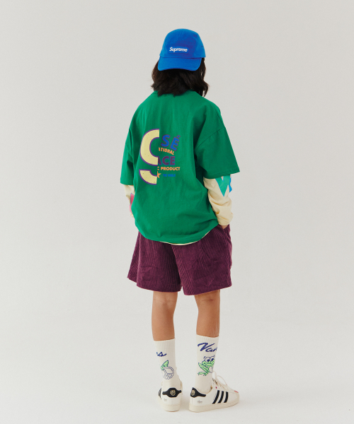 FRISE(フリゼ)の「ナインティ_グリーン(Tシャツ/カットソー・レディース・その他・110/120/130)」の4枚目の写真