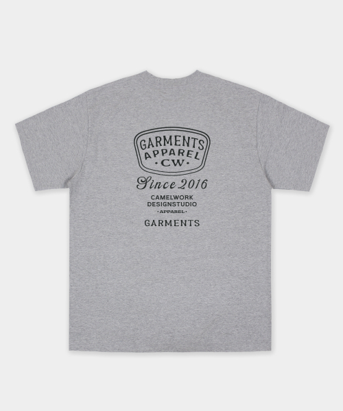CAMEL WORK(キャメルワーク)の「ベースボールレターハーフTシャツ(グレー)(Tシャツ/カットソー・メンズ・その他・MEDIUM/LARGE/X-LARGE)」の3枚目の写真