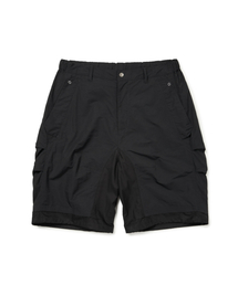 ETCE（イーティーシーイー）の「REVERSE TUCK LAYERED SHORTS (BLACK)（その他パンツ）」