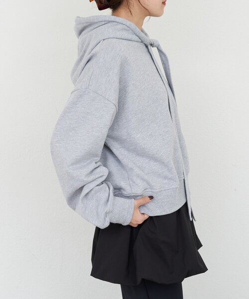 SHENERY（シーナリー）の「ボウタイフーディー（パーカー・レディース・オフホワイト/ライトグレー/イエロー・FREE）」の22枚目の写真