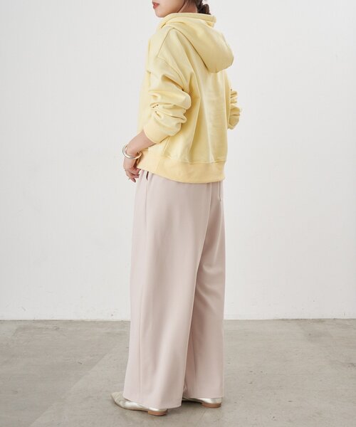 SHENERY（シーナリー）の「ボウタイフーディー（パーカー・レディース・オフホワイト/ライトグレー/イエロー・FREE）」の16枚目の写真