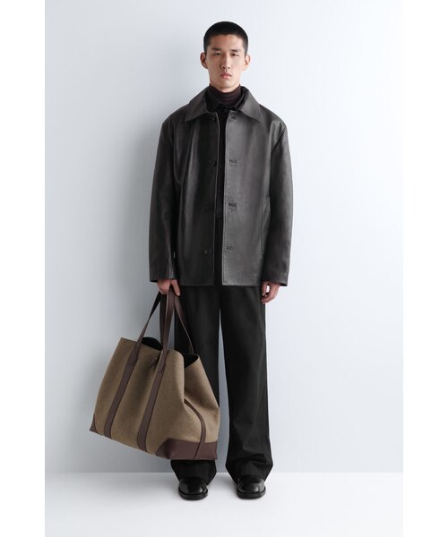 ウールウィークエンドオーバーサイズトートバッグ（トートバッグ