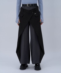 HARE | ハイショクラップデザインパンツ(HARE)(スラックス)