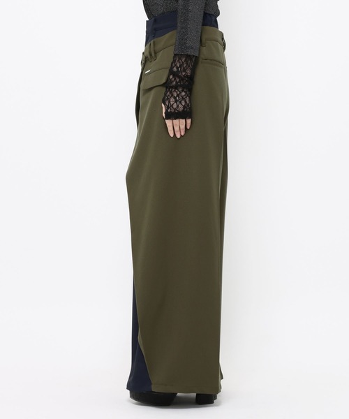 HARE（ハレ）の「ハイショクラップデザインパンツ(HARE)（スラックス