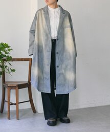 デニムプリントコート【SUM1 STYLE】