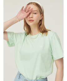 LOSSYROW（ロッシロー）の「Signature Logo Half-Sleeve T-shirt [light green]（Tシャツ/カットソー）」