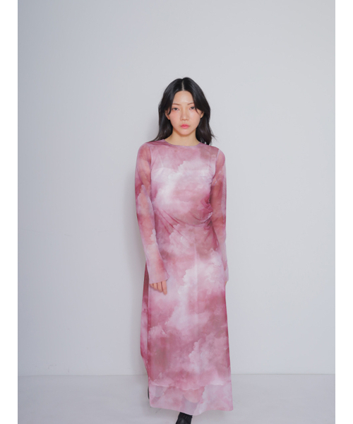 BOMNAL BOUTIQUE(ボムナルブティック)の「クラウドロングドレス_ピンク(ワンピース・レディース・その他・SMALL/MEDIUM)」の2枚目の写真