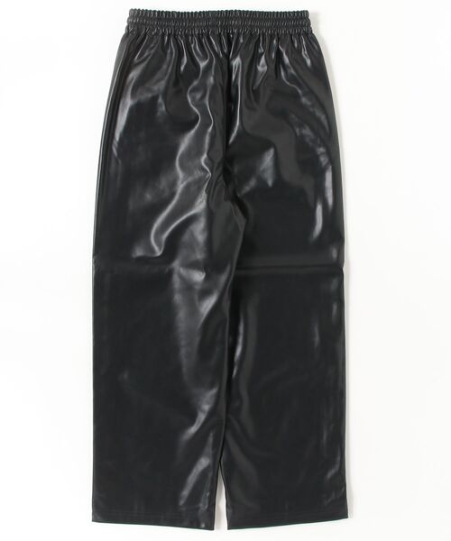 MAISON CLUB（メゾンクラブ）の「【MAISON CLUB】Super Soft PU Leather Track Pants / スーパーソフトPUレザートラックパンツ（その他パンツ・メンズ・ブラック/グレー/ブラウン・L/M）」の4枚目の写真