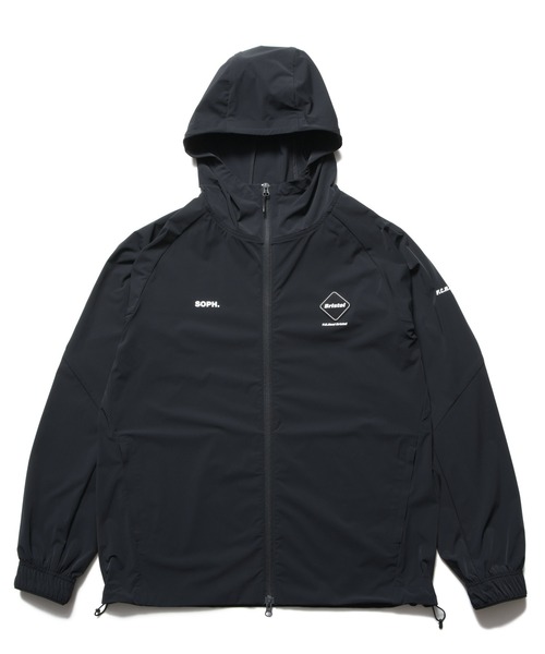 F.C.Real Bristol(エフシーレアルブリストル)の「CORDURA 4WAY STRETCH VENTILATION JACKET(ナイロンジャケット・メンズ・ネイビー/ブラック・X-LARGE/LARGE/MEDIUM/XX-LARGE/SMALL)」の2枚目の写真
