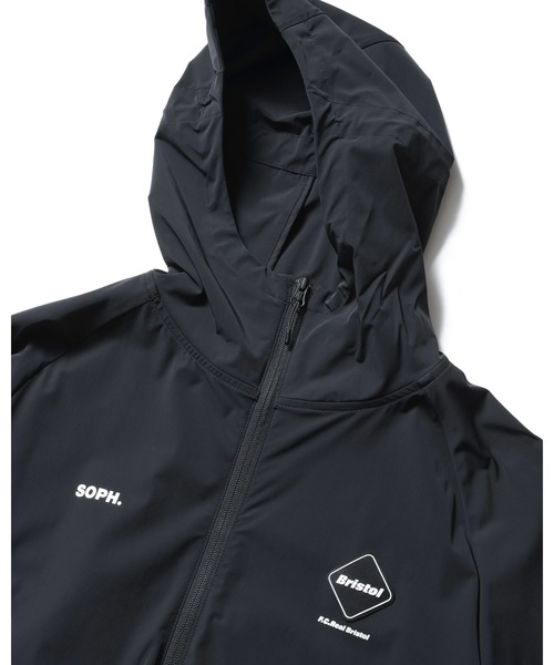 F.C.Real Bristol(エフシーレアルブリストル)の「CORDURA 4WAY STRETCH VENTILATION JACKET(ナイロンジャケット・メンズ・ネイビー/ブラック・X-LARGE/LARGE/MEDIUM/XX-LARGE/SMALL)」の5枚目の写真