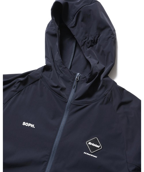 F.C.Real Bristol(エフシーレアルブリストル)の「CORDURA 4WAY STRETCH VENTILATION JACKET(ナイロンジャケット・メンズ・ネイビー/ブラック・X-LARGE/LARGE/MEDIUM/XX-LARGE/SMALL)」の13枚目の写真