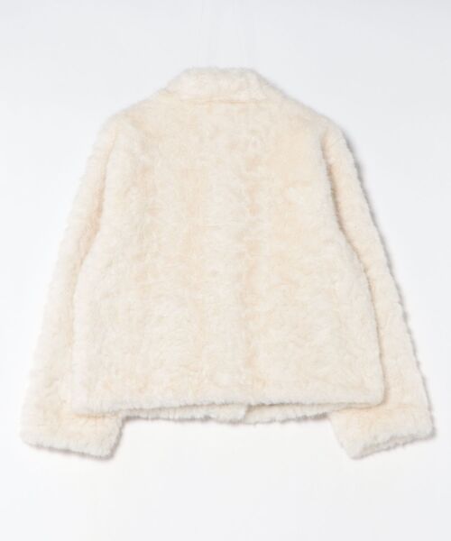 Ritzy（リッツィー）の「もこもこ フェイクファージャケット（その他アウター・レディース・ホワイト/モカ・M）」の21枚目の写真