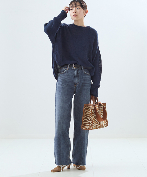 AGOLDE(エーゴールドイー)の「【AGOLDE / エーゴールドイー】 REN IN CHORD:デニムパンツ(デニムパンツ・レディース・サックスブルー・27/26/25)」の17枚目の写真