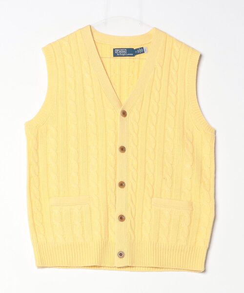 ラルフローレン　カシミヤ混　ニットベスト　Mサイズ ラルフローレン カシミヤ混 ニットベスト Mサイズ POLO RALPH LAUREN