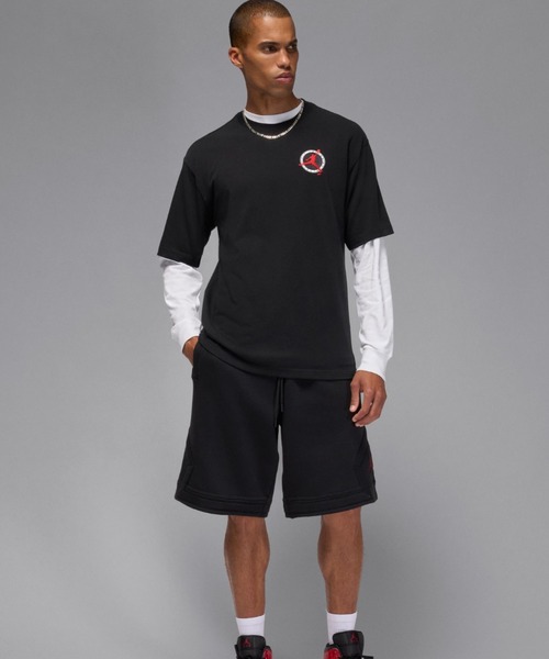 JORDAN BRAND(ジョーダンブランド)の「JORDAN BRAND M J FLT CLUB LBR SS CREW / ジョーダン ブランド FLT CLUB LBR S/S クルー / NIKE【SP】(Tシャツ/カットソー・メンズ・ホワイト/ブラック・XL/L/M/S/XXL)」の7枚目の写真