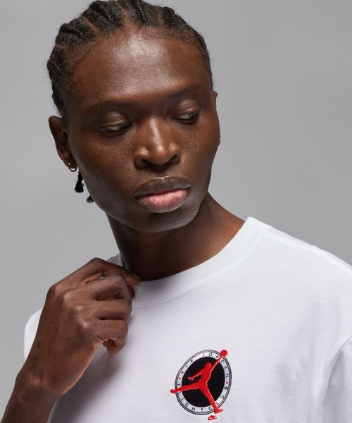 JORDAN BRAND(ジョーダンブランド)の「JORDAN BRAND M J FLT CLUB LBR SS CREW / ジョーダン ブランド FLT CLUB LBR S/S クルー / NIKE【SP】(Tシャツ/カットソー・メンズ・ホワイト/ブラック・XL/L/M/S/XXL)」の8枚目の写真