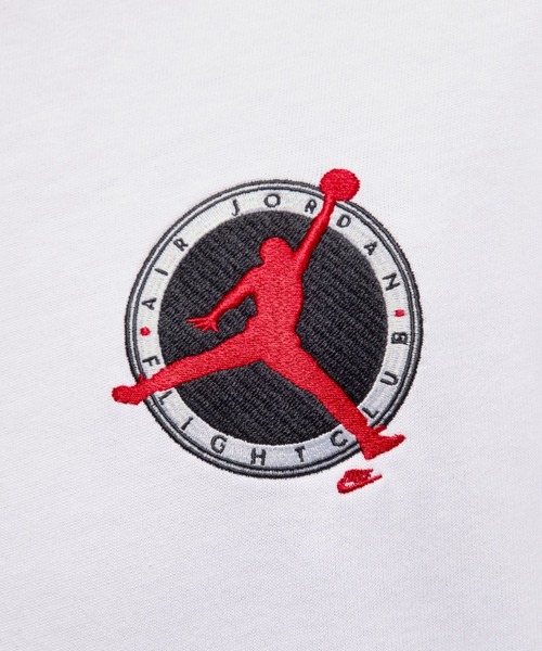 JORDAN BRAND(ジョーダンブランド)の「JORDAN BRAND M J FLT CLUB LBR SS CREW / ジョーダン ブランド FLT CLUB LBR S/S クルー / NIKE【SP】(Tシャツ/カットソー・メンズ・ホワイト/ブラック・XL/L/M/S/XXL)」の9枚目の写真