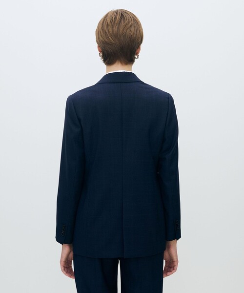 tomorrowland ネイビー テーラードジャケット TOMORROWLAND（トゥモローランド） ジャケット テーラードジャケット