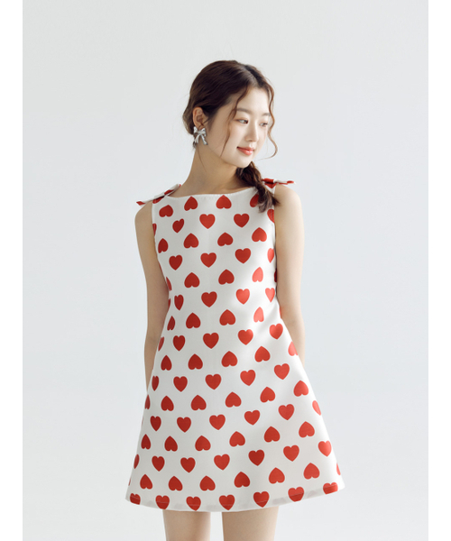 BOMNAL BOUTIQUE（ボムナルブティック）の「リボンミニドレス _ アイボリー（ワンピース・レディース・その他・SMALL/MEDIUM）」の5枚目の写真