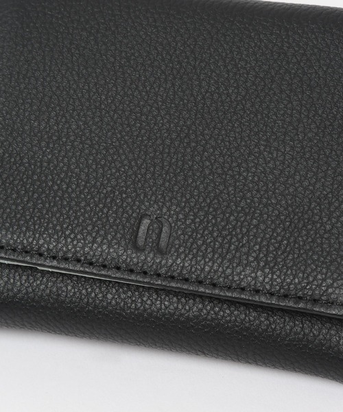 niko and...(ニコアンド)の「オリジナル9ポケットレザー三つ折り財布(財布・レディース・ブラック/ダークブラウン/その他1・0)」の14枚目の写真