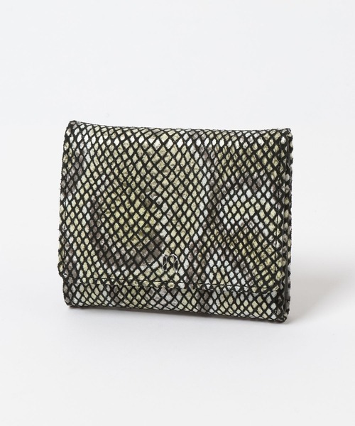 niko and...(ニコアンド)の「オリジナル9ポケットレザー三つ折り財布(財布・レディース・ブラック/ダークブラウン/その他1・0)」の4枚目の写真