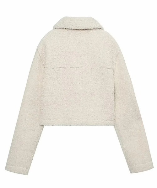Ritzy(リッツィー)の「ラムファー ショート丈 トップス(その他アウター・レディース・ホワイト/カーキ・M)」の16枚目の写真