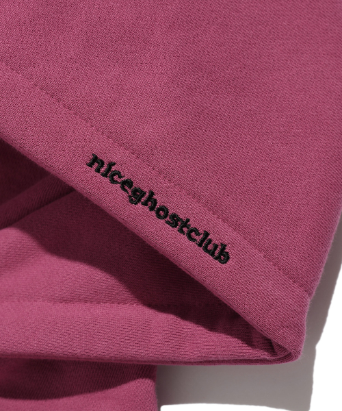 NICE GHOST CLUB(ナイスゴーストクラブ)の「BROKEN DREAMS HOODIE_PINK(NG2ESUM405A)(パーカー・レディース・ピンク・S/M/L)」の4枚目の写真