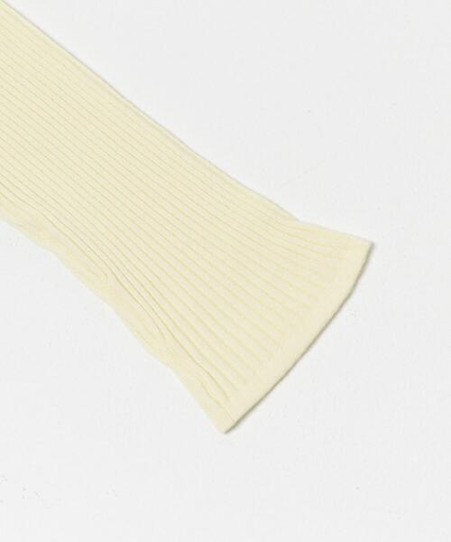 URBAN RESEARCH DOORS（アーバンリサーチドアーズ）の「タートルネックリブニット（ニット/セーター・レディース・オレンジ/オフホワイト/ブラック・FREE）」の5枚目の写真