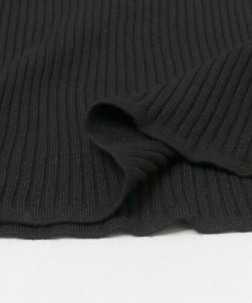 URBAN RESEARCH DOORS(アーバンリサーチドアーズ)の「タートルネックリブニット(ニット/セーター・レディース・オレンジ/オフホワイト/ブラック・FREE)」の21枚目の写真