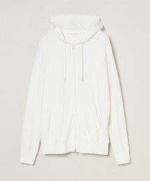 three dots（スリードッツ）の「ブラッシュドリブ ダブルフーディ（パーカー）」