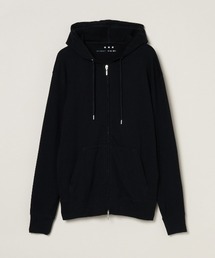 three dots（スリードッツ）の「ブラッシュドリブ ダブルフーディ（パーカー）」