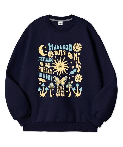 MILLION DAY(ミリオンデイ)の「MILLION EDEN 特殊綿 スウェット(スウェット・メンズ・その他・2XL/XXX-LARGE/XXXX-LARGE/L/M/XL)」の1枚目の写真