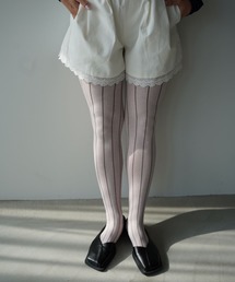 SANSeLF | 【SANSeLF】スリムラインヘリンボーンタイツ saa25a244(タイツ/ストッキング)
