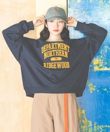 niko and... | ブラッシュエンブロ裏毛プルオーバー(スウェット)