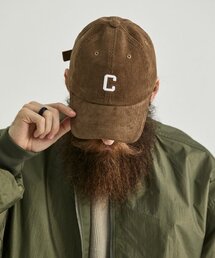 CARGOBROS（カーゴブロス）の「CB コーデュロイロゴボールキャップ (ブラウン)（キャップ）」