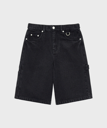 CARPENTER DENIM SHORTS BLACK (VH2EMUPA60A)