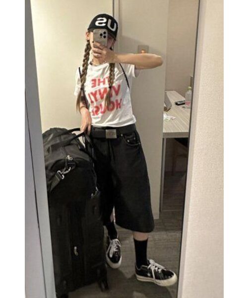 THEVINYLHOUSE（ザバイニルハウス）の「CARPENTER DENIM SHORTS BLACK (VH2EMUPA60A)（その他パンツ・メンズ・その他・L/M/S）」の8枚目の写真
