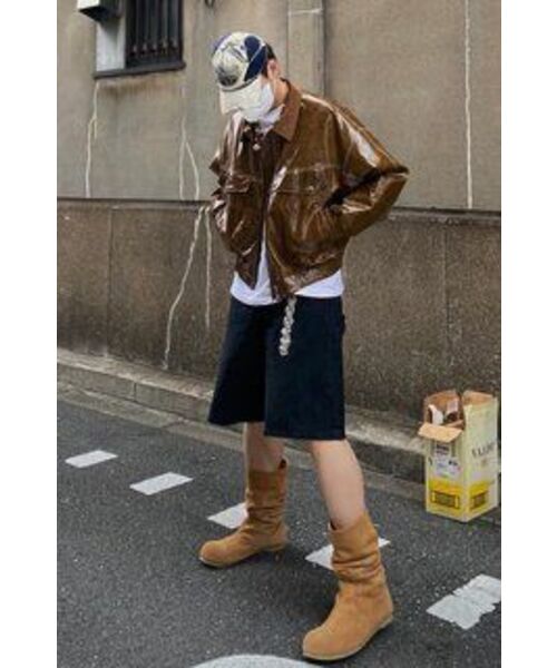 THEVINYLHOUSE（ザバイニルハウス）の「CARPENTER DENIM SHORTS BLACK (VH2EMUPA60A)（その他パンツ・メンズ・その他・L/M/S）」の7枚目の写真
