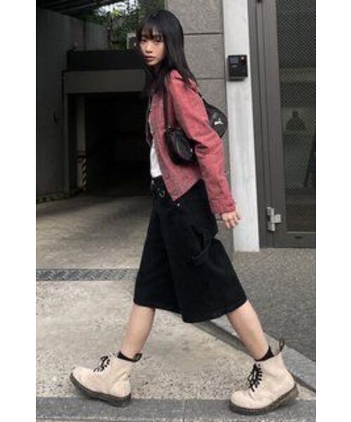 THEVINYLHOUSE（ザバイニルハウス）の「CARPENTER DENIM SHORTS BLACK (VH2EMUPA60A)（その他パンツ・メンズ・その他・L/M/S）」の5枚目の写真