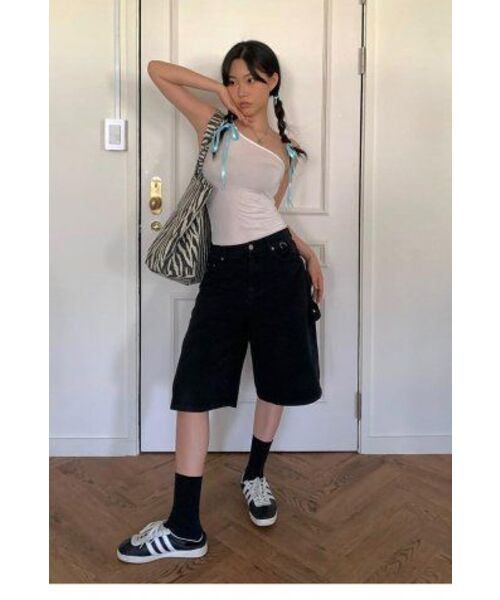 THEVINYLHOUSE（ザバイニルハウス）の「CARPENTER DENIM SHORTS BLACK (VH2EMUPA60A)（その他パンツ・メンズ・その他・L/M/S）」の3枚目の写真