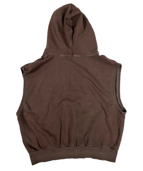 SK8ER ROCK(スケーターロック)の「Doodle Star Pigment Hood Zip-up (Brown)(ベスト・レディース・その他・ONE SIZE)」の2枚目の写真