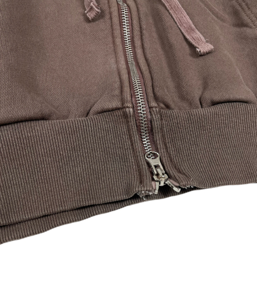 SK8ER ROCK(スケーターロック)の「Doodle Star Pigment Hood Zip-up (Brown)(ベスト・レディース・その他・ONE SIZE)」の6枚目の写真
