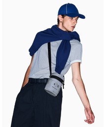 ARMANI EXCHANGE（アルマーニエクスチェンジ）の「【A|X アルマーニ エクスチェンジ】AXロゴ パイピング キャップ（キャップ・メンズ）」