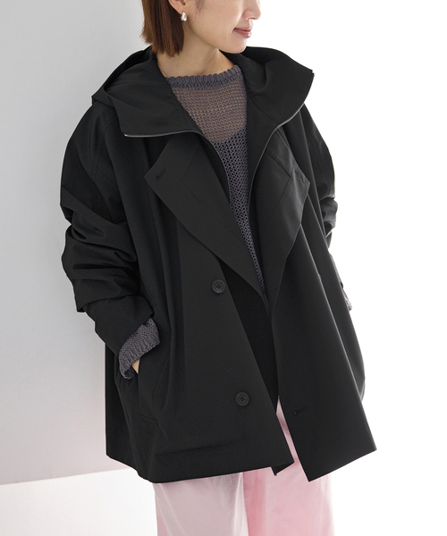 VACHEMENT/ヴァシュモン シェルタフタ ショートCT コート VM-02-300