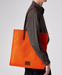 【ロペ】ポールスミス トートバッグ 2way レザー 黒×オレンジ ロペ】ポールスミス トートバッグ 2way レザー 黒×オレンジ Paul Smith