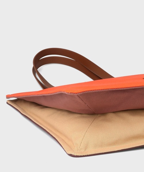 Paul Smith（ポールスミス）の「コンサティーナキャンバス トートバッグ【553438 N190T】（トートバッグ・メンズ・オレンジ/グリーン・FREE）」の13枚目の写真