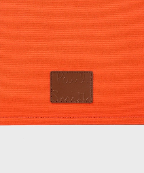 Paul Smith（ポールスミス）の「コンサティーナキャンバス トートバッグ【553438 N190T】（トートバッグ・メンズ・オレンジ/グリーン・FREE）」の14枚目の写真