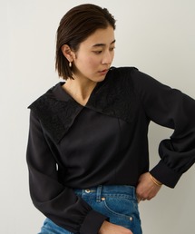 ROPE' | レースカラープルオーバーブラウス(シャツ/ブラウス)