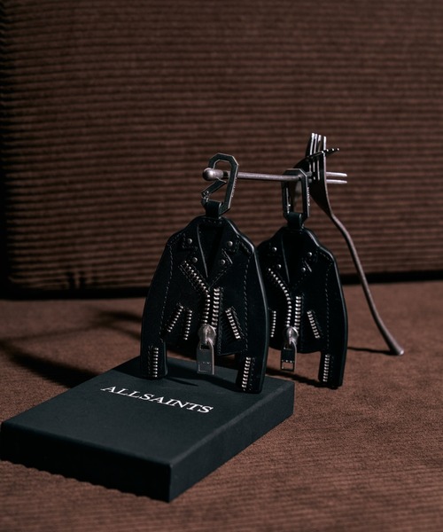 BALFERN LEATHER KEYRING TOKYO | BALFERN レザー キーリング TOKYO(キーホルダー)|ALLSAINTS(オールセインツ)