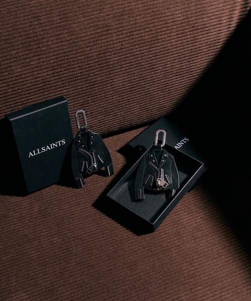 BALFERN LEATHER KEYRING TOKYO | BALFERN レザー キーリング TOKYO(キーホルダー)|ALLSAINTS(オールセインツ)